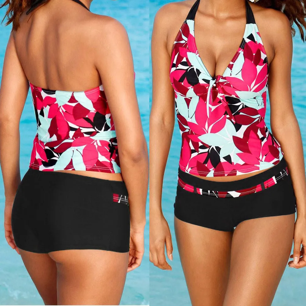 women's swimming suit swimsuit large size Tankini Sets With Boy Shorts Ladies Swimwear Two Piece Swimsuits Swimwear New
women's swimming suit swimsuit large size Tankini Sets With Boy Shorts Ladies Swimwear Two Piece Swimsuits Swimwear New
