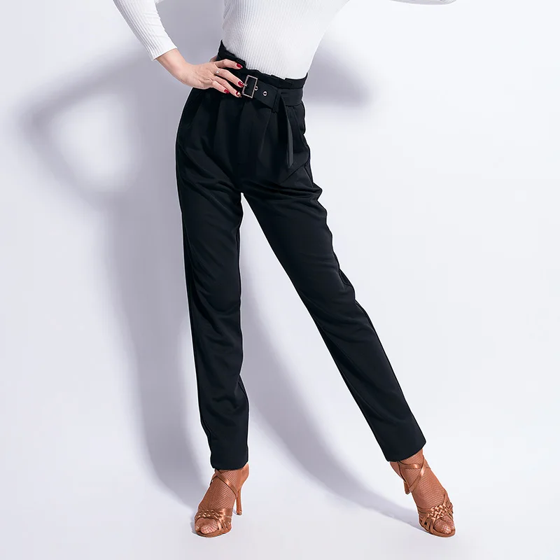 Latin Dance Pants Ladies Black High Waist Slim Trousers Cha Cha Rumba Samba Salsa Practice Performance Dancewear Women DNV108890
Latin Dance Pants Ladies Black High Waist Slim Trousers Cha Cha Rumba Samba Salsa Practice Performance Dancewear Women DNV108890