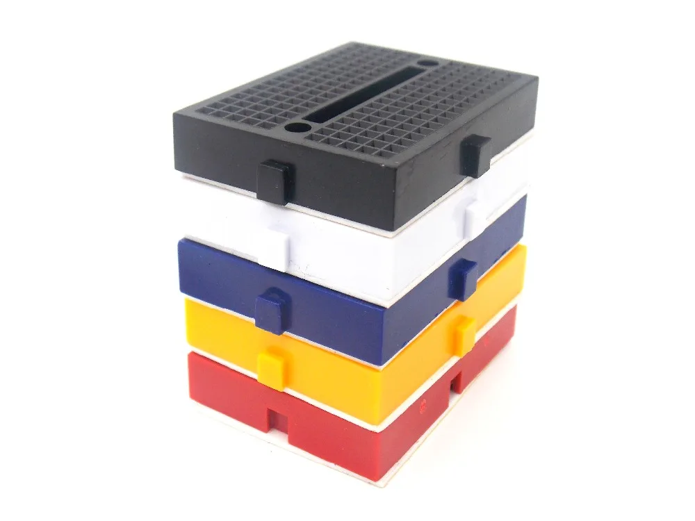 5pcs SYB-170 Mini Solderless Prototype Experiment Test Breadboard SYB170 Tie-points 35*47*8.5mm
5pcs SYB-170 Mini Solderless Prototype Experiment Test Breadboard SYB170 Tie-points 35*47*8.5mm
