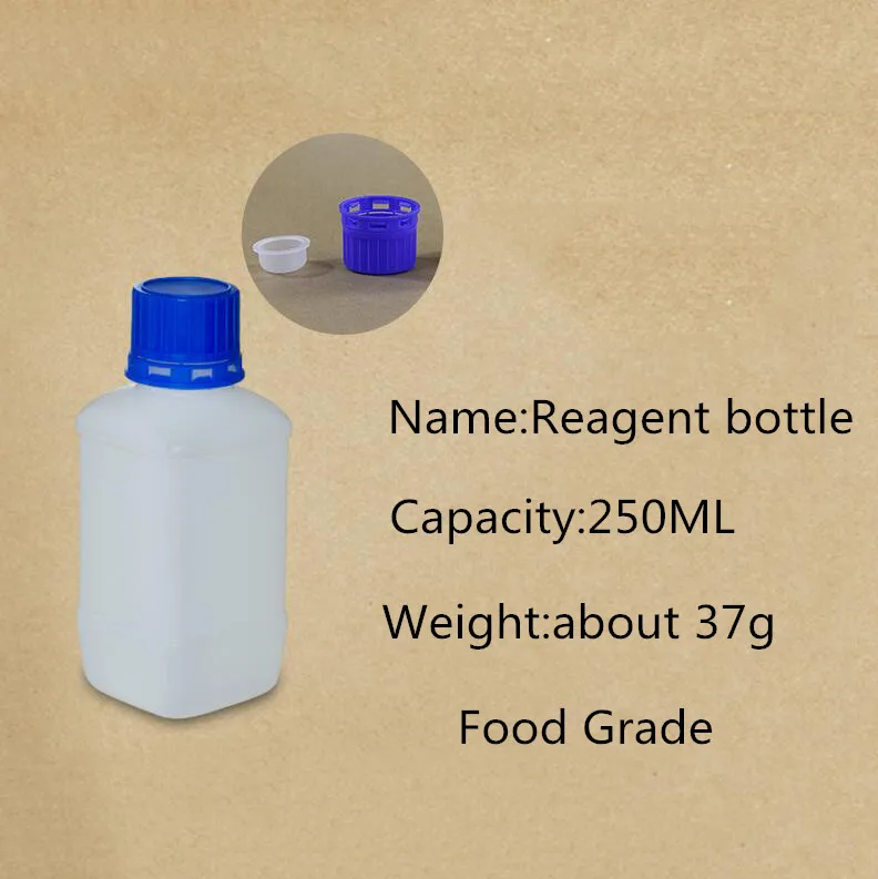 80PCS 250ML Narrow mouth Plastic reagent bottle with Inner cover Thickened sealing chemical Packaging bottles for Liquid powder
80PCS 250ML Narrow mouth Plastic reagent bottle with Inner cover Thickened sealing chemical Packaging bottles for Liquid powder