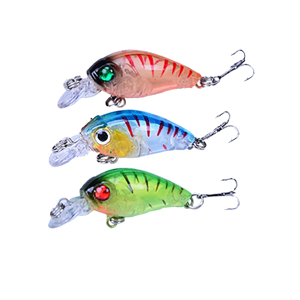 Balleo Mini crankbait 3.6g/5cm plastic lure floating isca artificial crank bait Wobbler swimbait for perch pike bass fishing
Balleo Mini crankbait 3.6g/5cm plastic lure floating isca artificial crank bait Wobbler swimbait for perch pike bass fishing