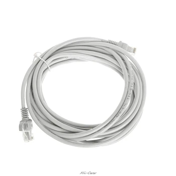 1PC White RJ45 Ethernet Cable 1m/2m/3m/5m/10m Network LAN Cat5e Cat5 Patch Cable Cord For PC Computer High Quality
1PC White RJ45 Ethernet Cable 1m/2m/3m/5m/10m Network LAN Cat5e Cat5 Patch Cable Cord For PC Computer High Quality