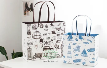 Printing Hand Karft Paper Bag Gift Shopping Bags Retro Clothes handbag Paper Bag 100pcs\lot Free shipping
Printing Hand Karft Paper Bag Gift Shopping Bags Retro Clothes handbag Paper Bag 100pcs\lot Free shipping