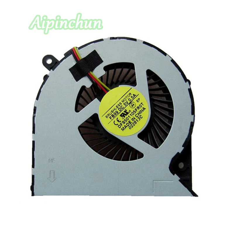 Aipinchun 3PIN CPU Cooling Fan For Toshiba C850 C855 C870 C875 L850 L850D L870 L870D Cooler Laptop Fan DFS501105FR0T FB99
Aipinchun 3PIN CPU Cooling Fan For Toshiba C850 C855 C870 C875 L850 L850D L870 L870D Cooler Laptop Fan DFS501105FR0T FB99
