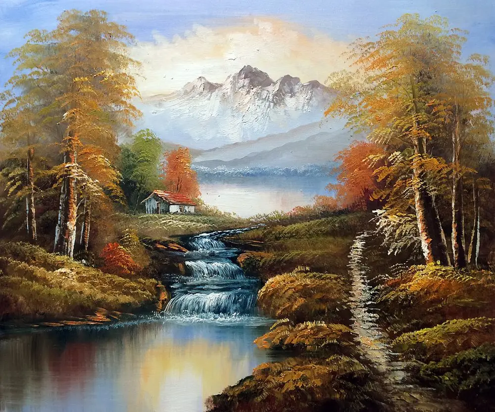 Decorative Art Oil Paint Painting by Hand Landscape Wall Painting on Canvas North View of Mountains Home Decor Art Handpainted
Decorative Art Oil Paint Painting by Hand Landscape Wall Painting on Canvas North View of Mountains Home Decor Art Handpainted