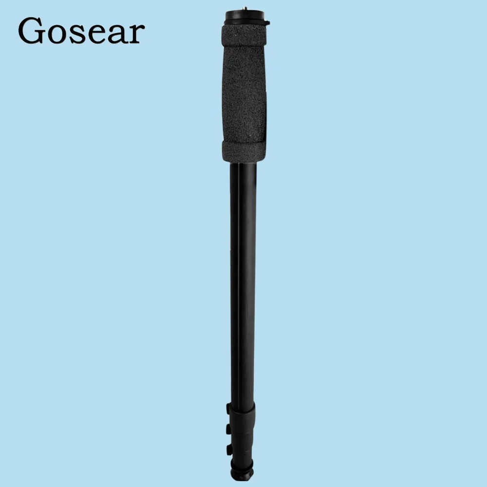 Gosear Professional 54-170cm 4 Section Monopod Stand with Wrist Strap Flip Lock for Canon Nikon Sony DSLR Camera Video Camcord
Gosear Professional 54-170cm 4 Section Monopod Stand with Wrist Strap Flip Lock for Canon Nikon Sony DSLR Camera Video Camcord
