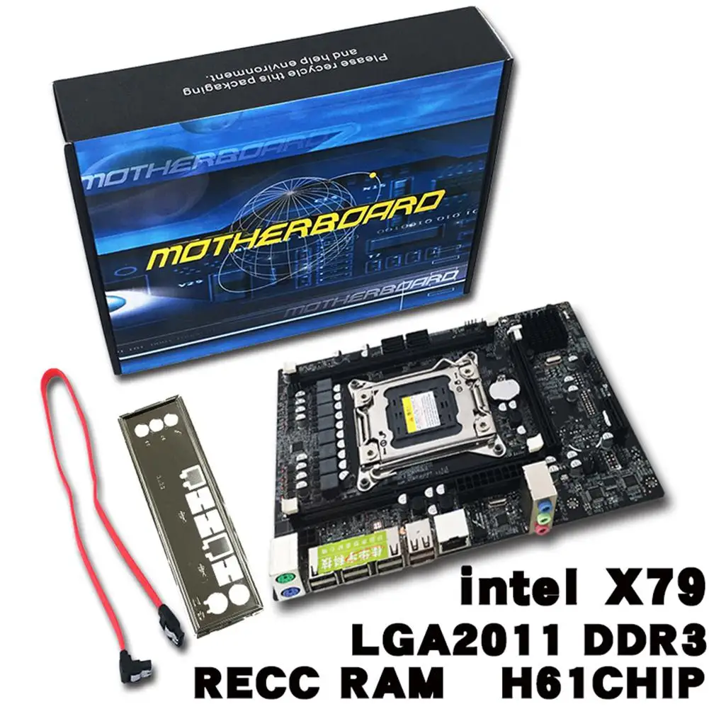EastVita X79 Computer Motherboard E5 Series Supports 8 Core 2011 REG ECC Memory ND1
EastVita X79 Computer Motherboard E5 Series Supports 8 Core 2011 REG ECC Memory ND1