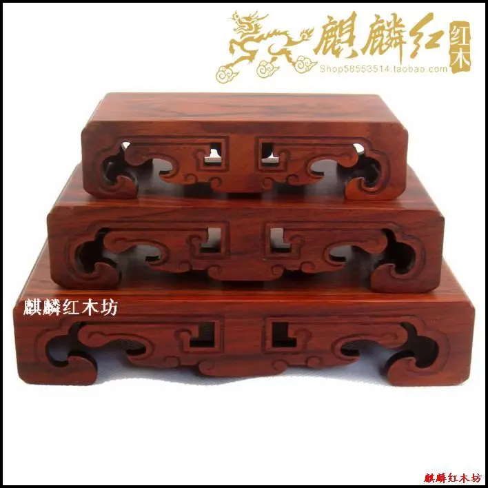 Kylin rosewood rosewood crafts jade ornaments small rectangular base wood base set of special offer
Kylin rosewood rosewood crafts jade ornaments small rectangular base wood base set of special offer