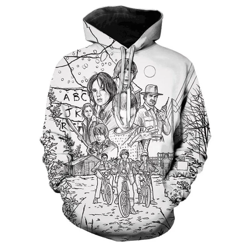 New Arrival Stranger Things Season 3 Hoodies Sweatshirts Men Women TV Series Stranger Things 3D Printed Hoodies Winter Tops
New Arrival Stranger Things Season 3 Hoodies Sweatshirts Men Women TV Series Stranger Things 3D Printed Hoodies Winter Tops