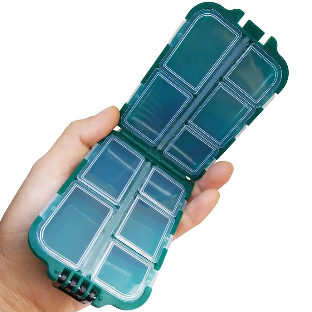 1-piece Plastic Fishing Box Small Accessory Boxes Compartments Storage Case Fishing Tackle Boxes
1-piece Plastic Fishing Box Small Accessory Boxes Compartments Storage Case Fishing Tackle Boxes