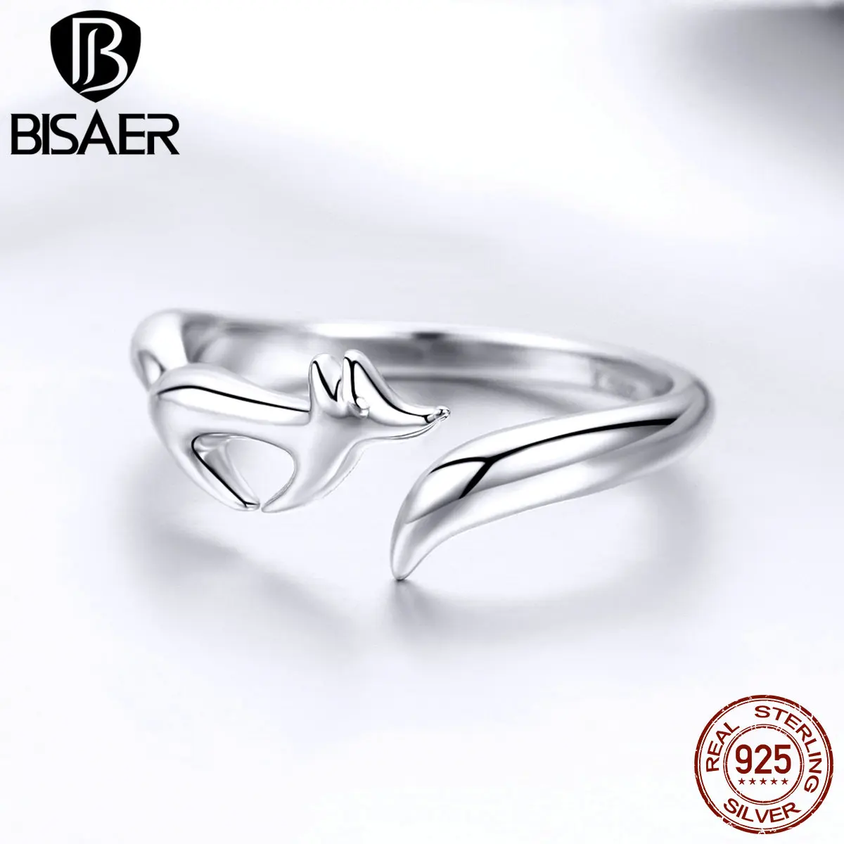 BISAER New Collection 925 Sterling Silver Cute Fox Animal Classic Rings Crystal CZ Jewelry Making Gifts For Women HSR478
BISAER New Collection 925 Sterling Silver Cute Fox Animal Classic Rings Crystal CZ Jewelry Making Gifts For Women HSR478