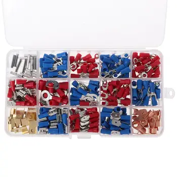 300Pcs/Set Assorted Electrical Wire Terminals Insulated Crimp Connector
300Pcs/Set Assorted Electrical Wire Terminals Insulated Crimp Connector