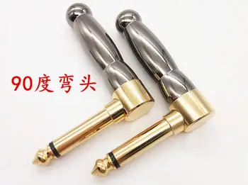 5pcs Gold plated 90 degrees 6.35 elbow 6.5mm tailless guitar audio head mixer amp microphone plug L type
5pcs Gold plated 90 degrees 6.35 elbow 6.5mm tailless guitar audio head mixer amp microphone plug L type