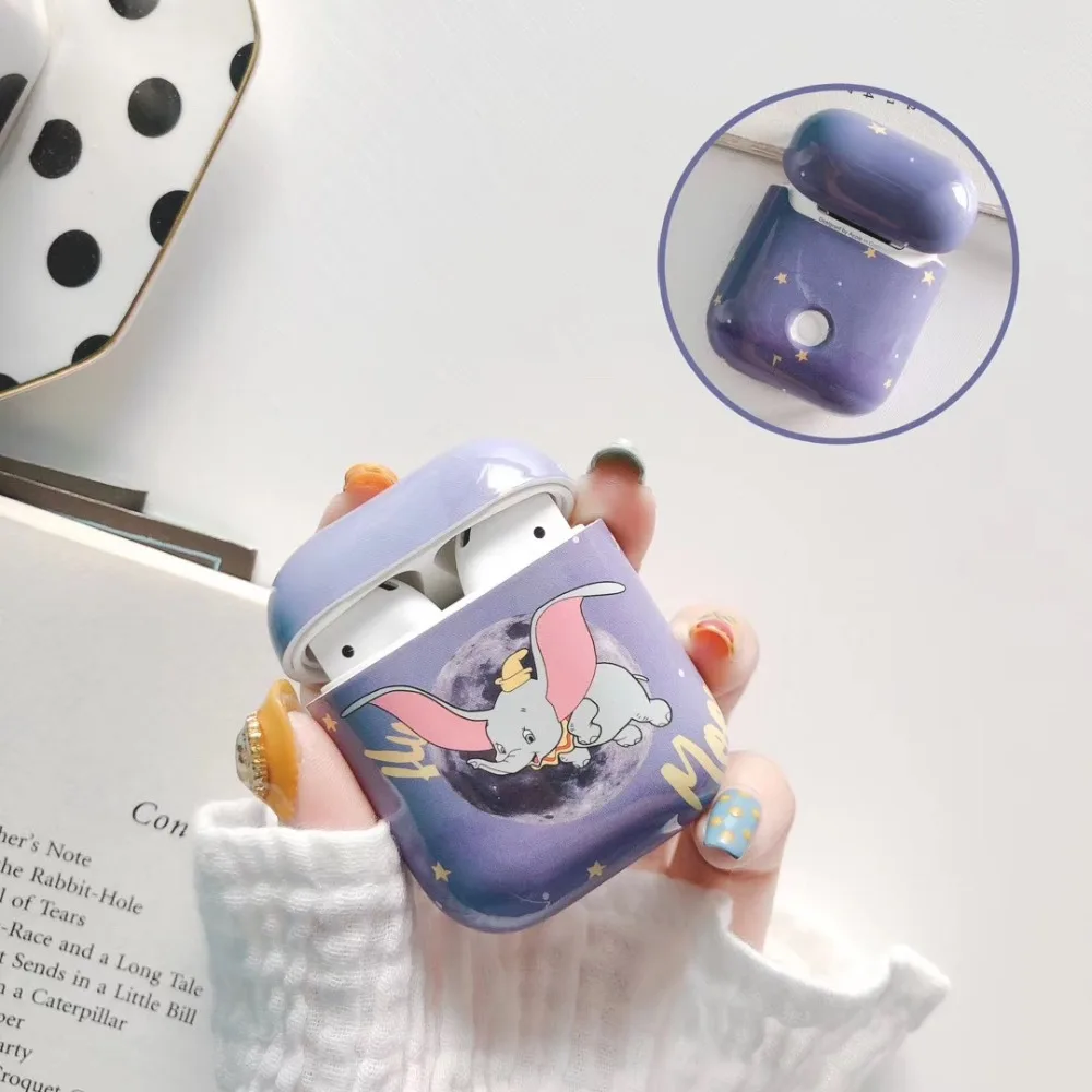 cute dumbo protection cover for Apple Bluetooth Wireless Airpods case luxury Shockproof ultra thin PC fundas capa coque
cute dumbo protection cover for Apple Bluetooth Wireless Airpods case luxury Shockproof ultra thin PC fundas capa coque