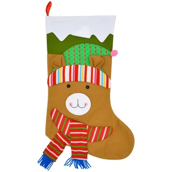 Christmas Stocking Gift Bags Felt Cloth Christmas Sock Xmas Candy Storage Bag Xmas Decorations 9 colors W8107
Christmas Stocking Gift Bags Felt Cloth Christmas Sock Xmas Candy Storage Bag Xmas Decorations 9 colors W8107