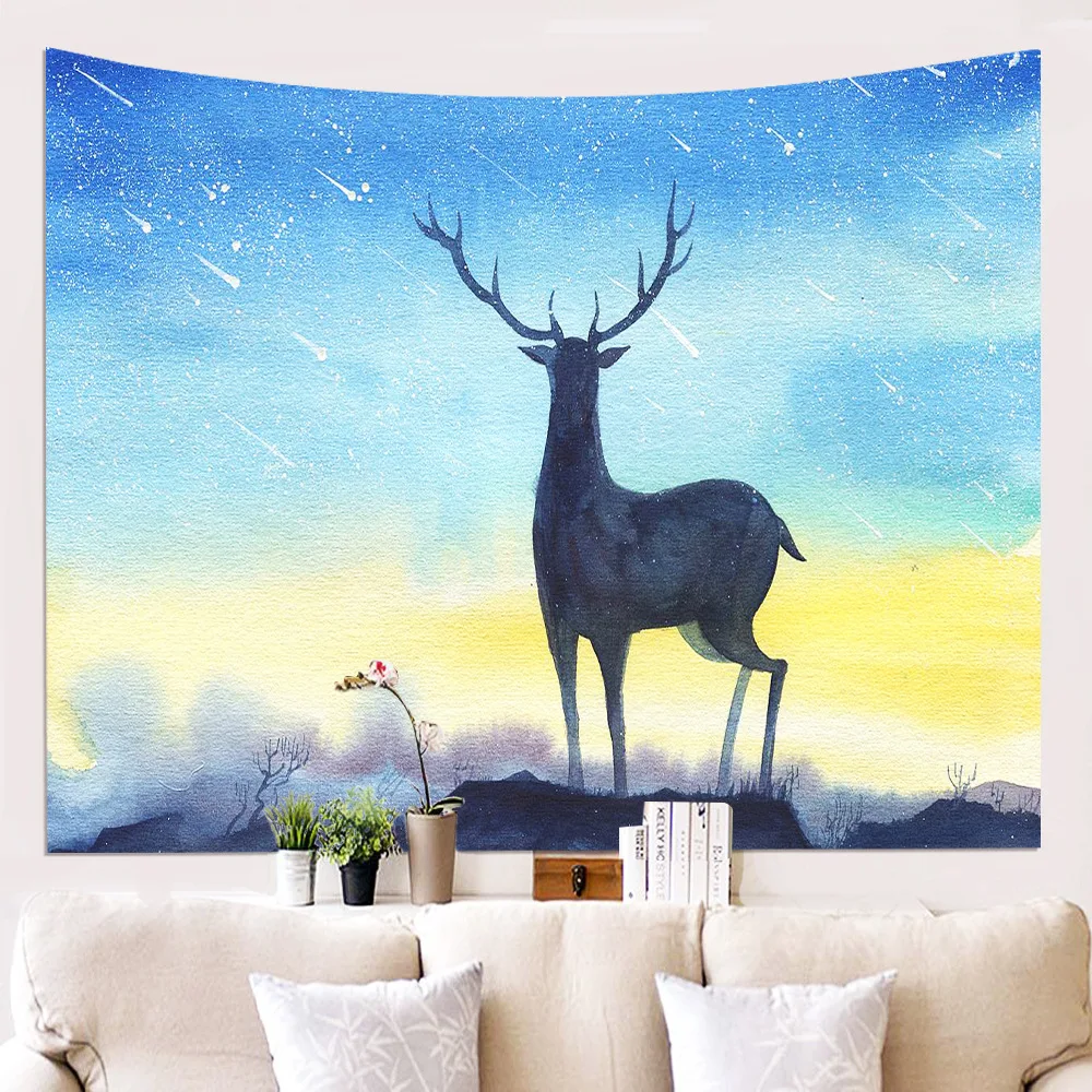 New Deer Series Wall Hanging Tapestry Decorative Cloth Polyester Home Decor Background Tablecloth Carpet Printing Curtain
New Deer Series Wall Hanging Tapestry Decorative Cloth Polyester Home Decor Background Tablecloth Carpet Printing Curtain