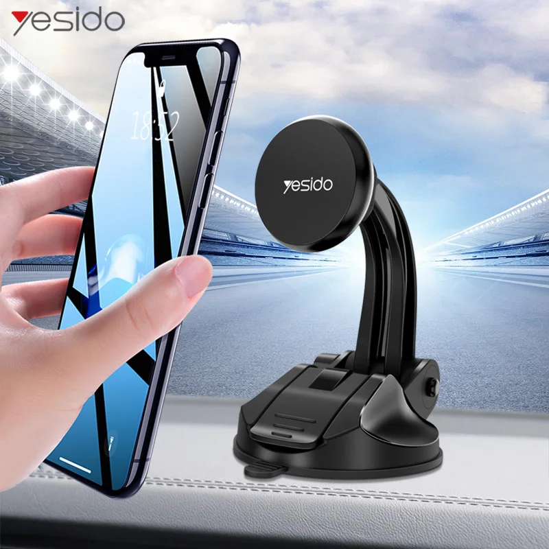 Yesido C54 Magnetic Car Phone Holder Stand Dashboard Windshield GPS Car Mount Bracket Sucker Mobile Phone Holder Mobile Support
Yesido C54 Magnetic Car Phone Holder Stand Dashboard Windshield GPS Car Mount Bracket Sucker Mobile Phone Holder Mobile Support