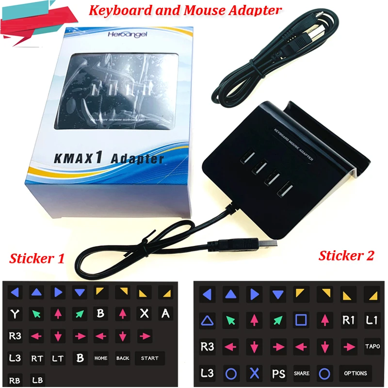 For KMAX1 Keyboard and Mouse Adapter Converter for Xbox One/ONE S/ONE X/PS4/PS4 Slim/PS4 Pro/Nintend Switch/PS3 accessories
For KMAX1 Keyboard and Mouse Adapter Converter for Xbox One/ONE S/ONE X/PS4/PS4 Slim/PS4 Pro/Nintend Switch/PS3 accessories