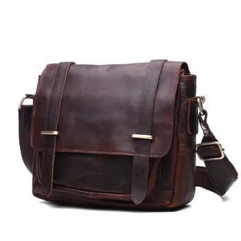 Vintage Cowhide Genuine Leather Mens Travel Business Casual Crossbody Shoulder Bag Postman Messenger Cover Package Male Satchel
Vintage Cowhide Genuine Leather Mens Travel Business Casual Crossbody Shoulder Bag Postman Messenger Cover Package Male Satchel