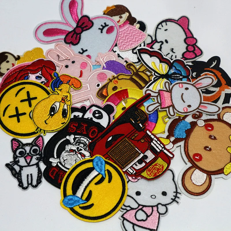 20pcs/lot Randomly Mix Patches Stickers applique on Clothes Iron on Patches for Clothing
20pcs/lot Randomly Mix Patches Stickers applique on Clothes Iron on Patches for Clothing