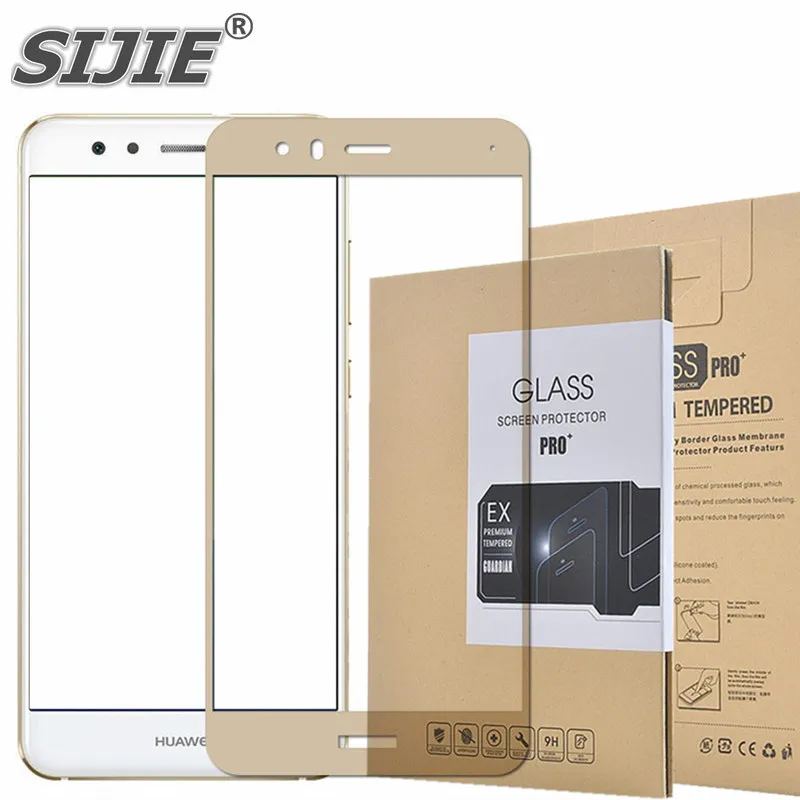SIJIE Full coverage Tempered Glass For HUAWEI p10 lite / nova lite Screen Protector black White gold Hard box retail packaging
SIJIE Full coverage Tempered Glass For HUAWEI p10 lite / nova lite Screen Protector black White gold Hard box retail packaging