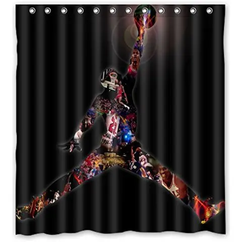 Vintage Design New Style I Love Basketball Polyester Bathroom Shower Curtain 66(W)x72(H)-Inch
Vintage Design New Style I Love Basketball Polyester Bathroom Shower Curtain 66(W)x72(H)-Inch