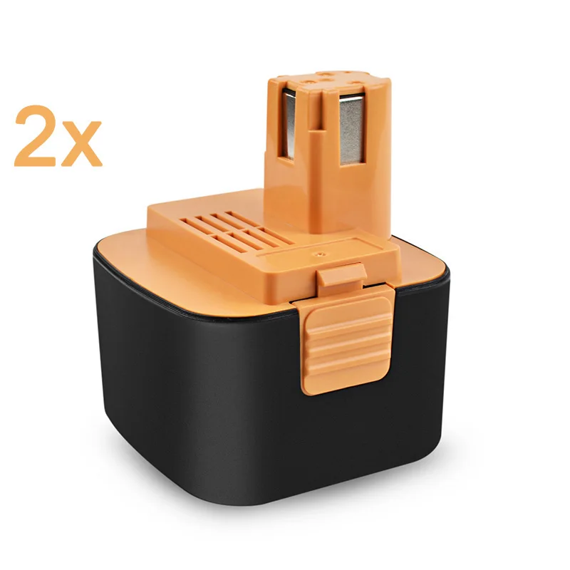 BATTOOL 2pcs 2.0AH Ni-CD Battery for Panasonic EY9200 EY9201 EY9001 EY9101 EY9106B EY9108 12 Volt Cordless Drill Driver
BATTOOL 2pcs 2.0AH Ni-CD Battery for Panasonic EY9200 EY9201 EY9001 EY9101 EY9106B EY9108 12 Volt Cordless Drill Driver