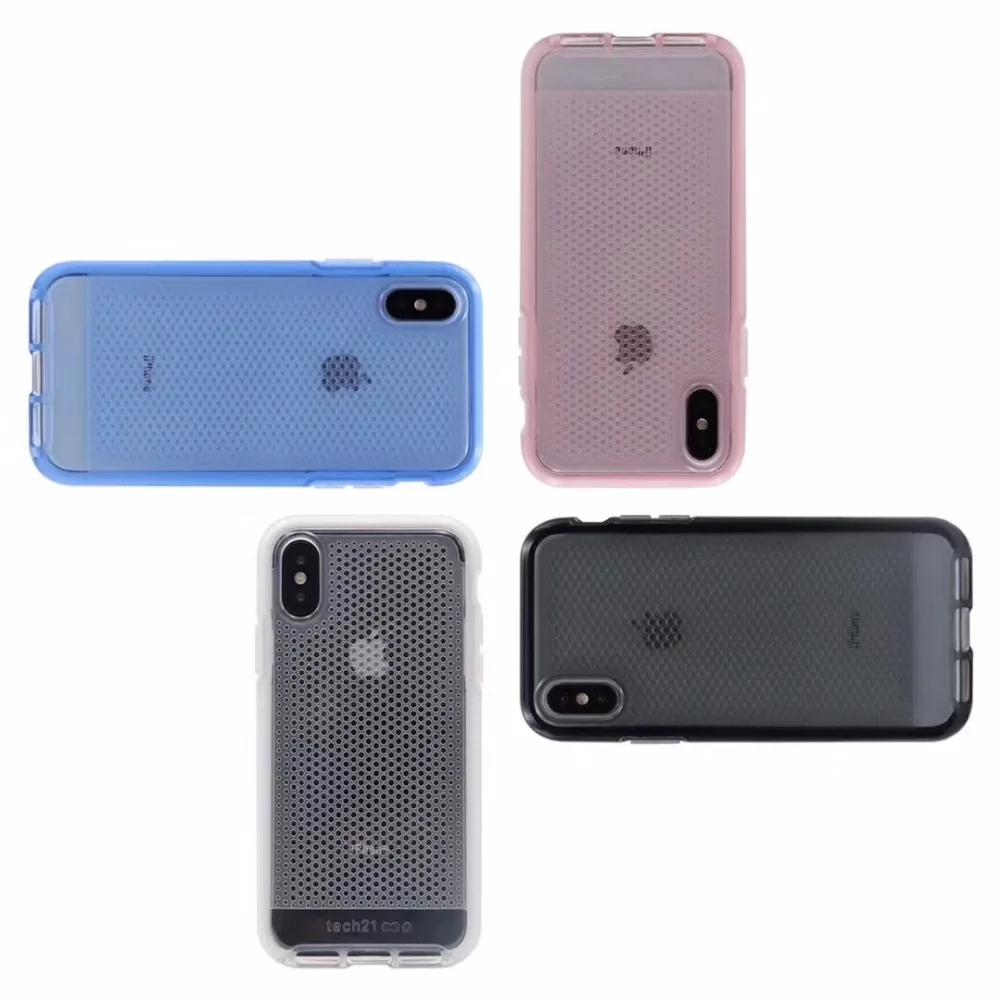 3-Layer Drop Protection Case for iPhone X XS iphone8 8plus iphone7 7 plus Tech21ing Evo Mesh TPU+D3O cover with retail package
3-Layer Drop Protection Case for iPhone X XS iphone8 8plus iphone7 7 plus Tech21ing Evo Mesh TPU+D3O cover with retail package