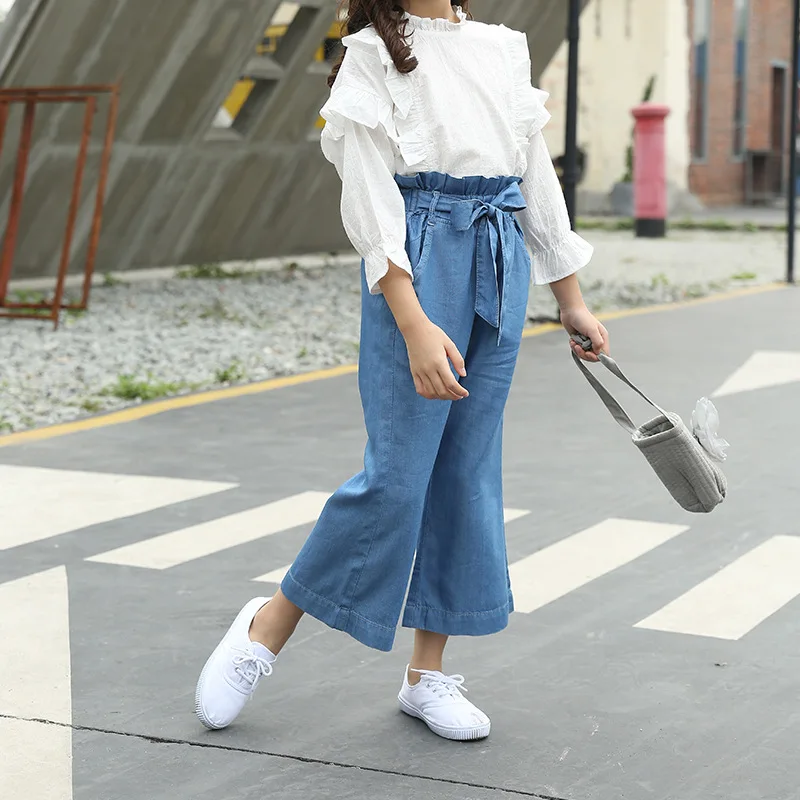MANJI Girls Pants Summer 4-10 Years old New Fashion Style Soft Denim Girls Jeans XMT025 Children Clothes Girls Trousers
MANJI Girls Pants Summer 4-10 Years old New Fashion Style Soft Denim Girls Jeans XMT025 Children Clothes Girls Trousers