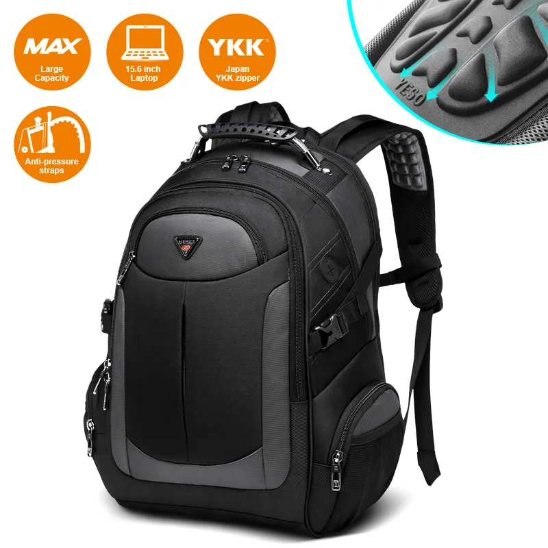 Рюкзак YESO мужской непромокаемый под ноутбук 2019 дюйма|backpack for teenager|laptop backpacks menbackpack