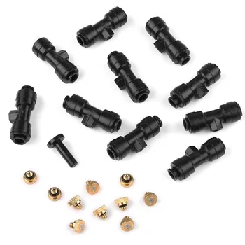 Branded 10pcs 1/4" Slip-Lok 10/24 thread Misting Nozzle Tees with Nozzle+ 1 Plug Free Shipping
Branded 10pcs 1/4" Slip-Lok 10/24 thread Misting Nozzle Tees with Nozzle+ 1 Plug Free Shipping