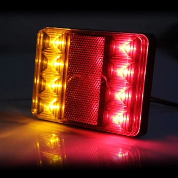 8 LED IP65 Waterproof Car Tail Light Rear Lamps Pair Boat Trailer 12V Rear Parts for Trailer Truck Car Lighting
8 LED IP65 Waterproof Car Tail Light Rear Lamps Pair Boat Trailer 12V Rear Parts for Trailer Truck Car Lighting