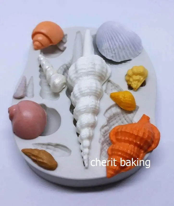 Cake Mold 1 pc Silicone Mold sea shell conch Wedding Decoration Fondant Cake Decorating Baking Tool Bakeware Pudding
Cake Mold 1 pc Silicone Mold sea shell conch Wedding Decoration Fondant Cake Decorating Baking Tool Bakeware Pudding
