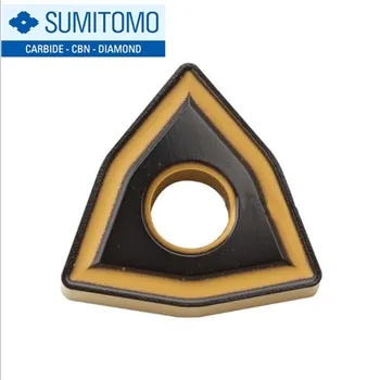 Sumitomo WNMG 080408 WNMG080404 WNMG080408 WNMG080404N-UZ WNMG080408N-UZ AC700G Carbide Inserts Lathe Tools CNC Cutter Turning
Sumitomo WNMG 080408 WNMG080404 WNMG080408 WNMG080404N-UZ WNMG080408N-UZ AC700G Carbide Inserts Lathe Tools CNC Cutter Turning
