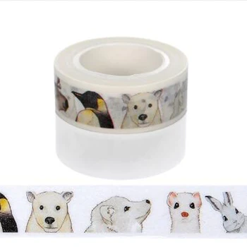 10m*15mm Creative Kawaii Cartoon Animals Washi Tape Adhesive Tape Office Supplies DIY Scrapbooking Decorative Sticker Tape 1 PCS
10m*15mm Creative Kawaii Cartoon Animals Washi Tape Adhesive Tape Office Supplies DIY Scrapbooking Decorative Sticker Tape 1 PCS