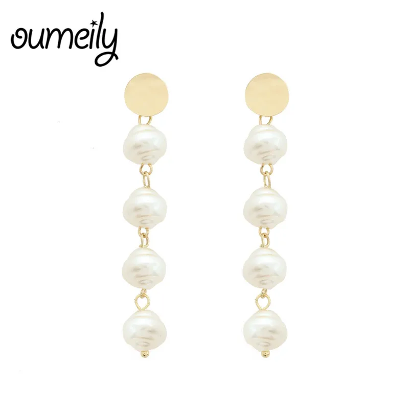 OUMEILY Stud Earrings for Women 2019 Trendy Korea Design Metal Imitation Pearl Gift Geometric Circle Square Earrings Hanging
OUMEILY Stud Earrings for Women 2019 Trendy Korea Design Metal Imitation Pearl Gift Geometric Circle Square Earrings Hanging