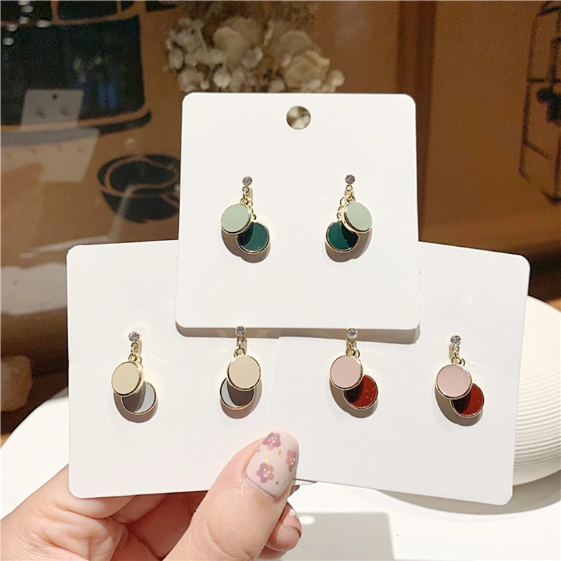 2019 New Trendy Candy Disc Drop Earrings For Women Geometric Double Round Statement Earrings Dangle Brincos Nice Party Gift
2019 New Trendy Candy Disc Drop Earrings For Women Geometric Double Round Statement Earrings Dangle Brincos Nice Party Gift
