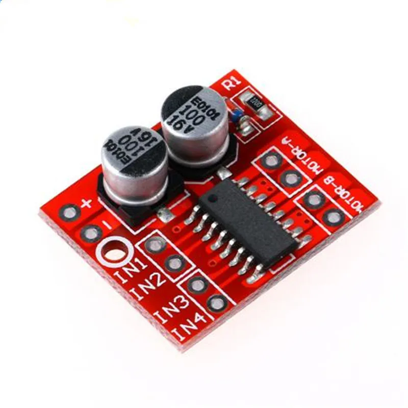 5pcs/lot 2 DC motor drive module is positive and reverse PWM speed control double H bridge stepper motor Mini L298N For arduino
5pcs/lot 2 DC motor drive module is positive and reverse PWM speed control double H bridge stepper motor Mini L298N For arduino