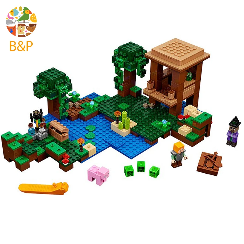 legoing 21133 508pcs My worlds Series The Witch Hut Model Building Block Brick Set Toys For Children Miniecraft 10622 Gift
legoing 21133 508pcs My worlds Series The Witch Hut Model Building Block Brick Set Toys For Children Miniecraft 10622 Gift