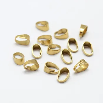 200pcs Brass Snap On Bails, Nickel Free, Unplated, Size: about 5mm wide, 8mm long, 3.5mm thick, hole: 4x7mm.
200pcs Brass Snap On Bails, Nickel Free, Unplated, Size: about 5mm wide, 8mm long, 3.5mm thick, hole: 4x7mm.