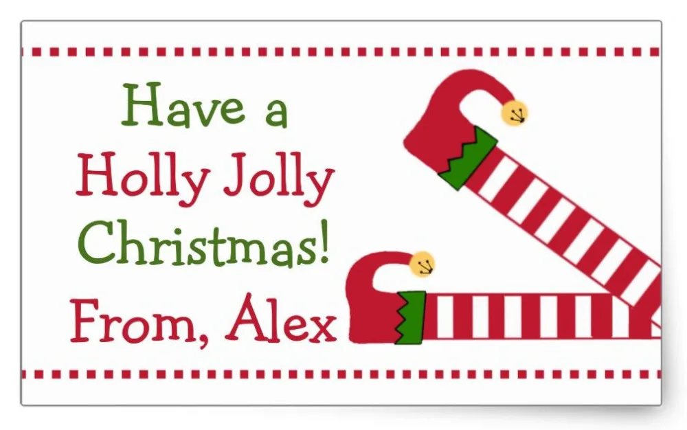 Personalized Have A Holly Jolly Christmas Rectangular Sticker,Merry Kissmas Christmas goodie bag label
Personalized Have A Holly Jolly Christmas Rectangular Sticker,Merry Kissmas Christmas goodie bag label