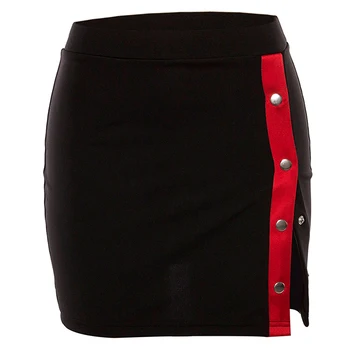 1 Pcs Sexy Contrast Striped High Waist Plus Size Split Hip Mini Skirt Women Party Hiphop Skirt
1 Pcs Sexy Contrast Striped High Waist Plus Size Split Hip Mini Skirt Women Party Hiphop Skirt