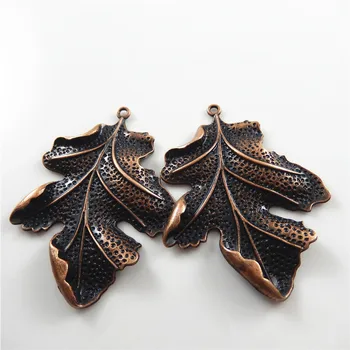 2pcs/lot Red Copper Vintage Leaves Shape Necklace Pendant Women Gift 67*51mm Handmade Jewelry Craft Charm Accessories Fine 51383
2pcs/lot Red Copper Vintage Leaves Shape Necklace Pendant Women Gift 67*51mm Handmade Jewelry Craft Charm Accessories Fine 51383