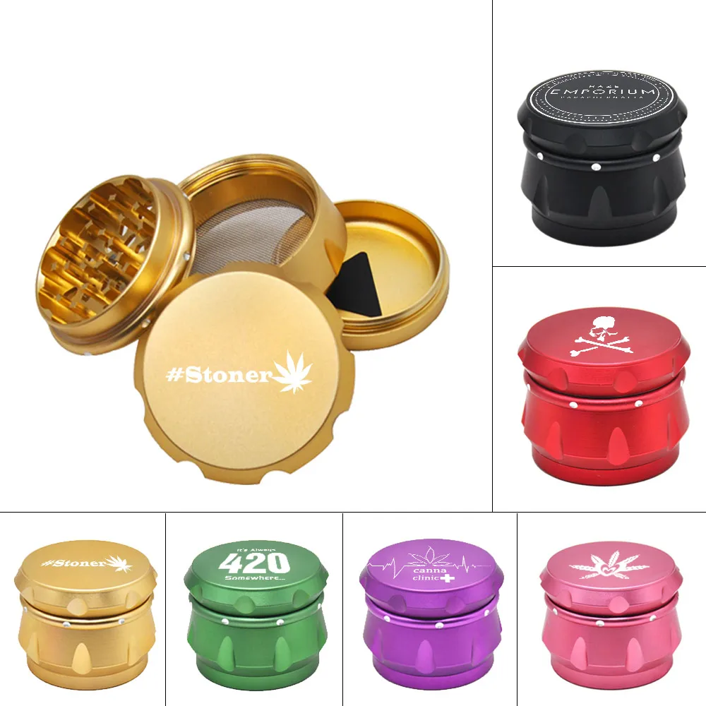 HORNET 1X High Quality Dia.56MM 4 Parts Aluminum Tobacco Grinder Crusher Herb Spice Grinder With Storage Case
HORNET 1X High Quality Dia.56MM 4 Parts Aluminum Tobacco Grinder Crusher Herb Spice Grinder With Storage Case