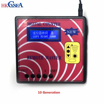 Newest Remote Control Copy Tool Digital Counter 10 Generation Frequency Tester Fixed/Rolling Code Remote Control Regenerator
Newest Remote Control Copy Tool Digital Counter 10 Generation Frequency Tester Fixed/Rolling Code Remote Control Regenerator