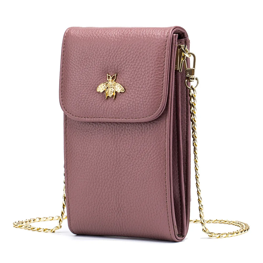 JOSOSUNNY Women's Genuine Leather Phone Purse Ladies Fashion Natural Leather Shoulder Bags Female Chains Mini Messenger Bags
JOSOSUNNY Women's Genuine Leather Phone Purse Ladies Fashion Natural Leather Shoulder Bags Female Chains Mini Messenger Bags