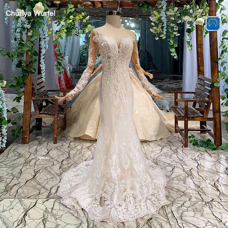HTL132 mermaid wedding dresses heavy handmade crystal long trumpet wedding gowns 2019 new fashion design with detachable train
HTL132 mermaid wedding dresses heavy handmade crystal long trumpet wedding gowns 2019 new fashion design with detachable train