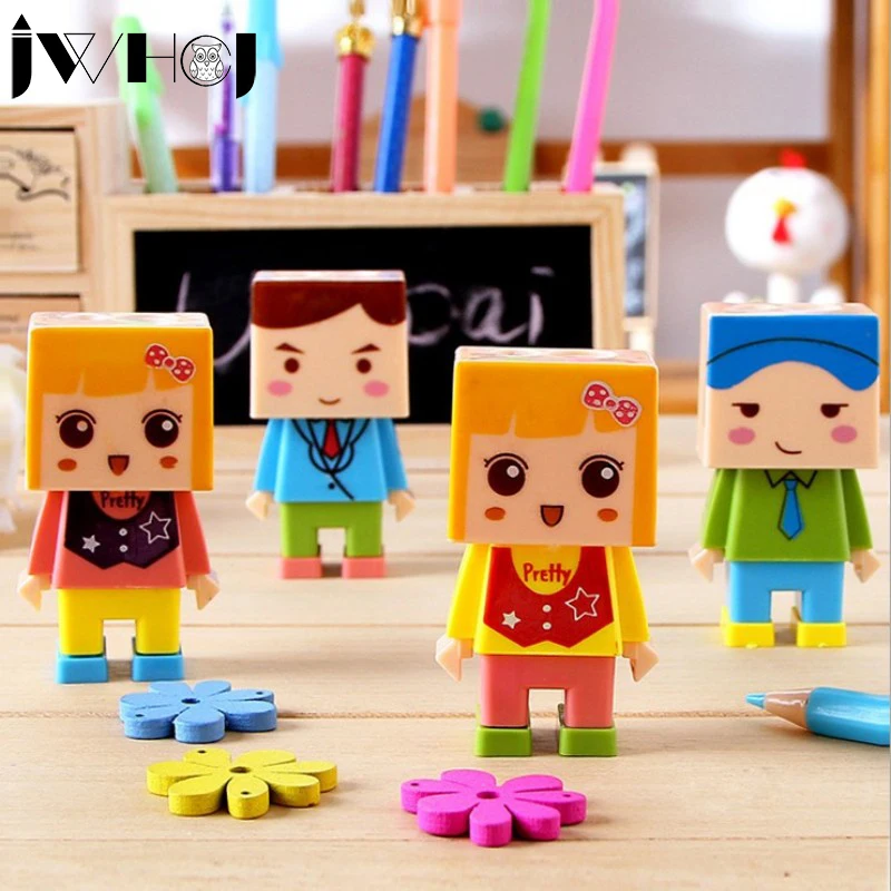 Novelty 2in1 kawaii Cartoon DIY assemble pencil rubber eraser+Double orifice Pencil sharpener stationery school supplie for kids
Novelty 2in1 kawaii Cartoon DIY assemble pencil rubber eraser+Double orifice Pencil sharpener stationery school supplie for kids