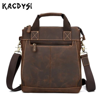 Latest Crazy Horse Leather Men Shoulder Bag Vertical Mens Briefcase Bag Real Skin Vintage Handbag Leisure Popular Business Pack
Latest Crazy Horse Leather Men Shoulder Bag Vertical Mens Briefcase Bag Real Skin Vintage Handbag Leisure Popular Business Pack