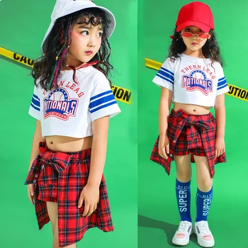 Girls Dance Costume Popular Hiphop Rave Outfit Jazz Dancing Clothes Kids Street Dance Cheerleader Performance Clothing DC2172
Girls Dance Costume Popular Hiphop Rave Outfit Jazz Dancing Clothes Kids Street Dance Cheerleader Performance Clothing DC2172